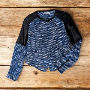 SNO Women's Blue and Black Jacket